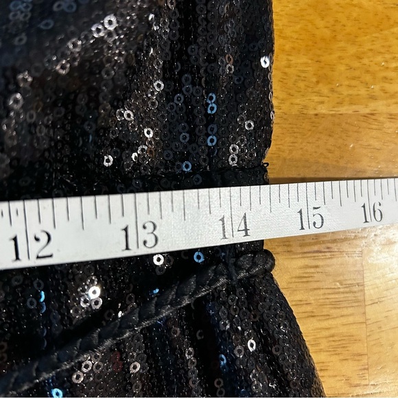 WHITE HOUSE BLACK MARKET Sequined Dress with Rope Belt - Picture 11 of 14